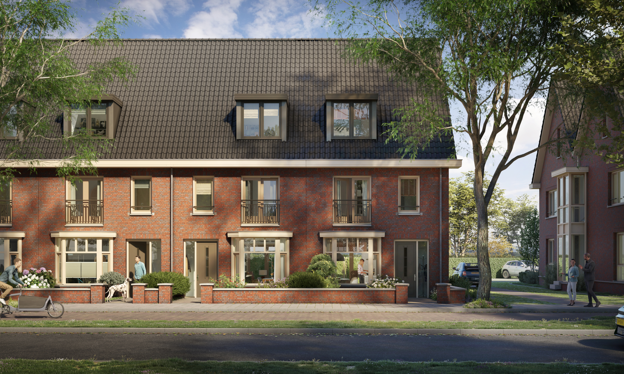 10 februari: Start Verkoop 10 herenhuizen